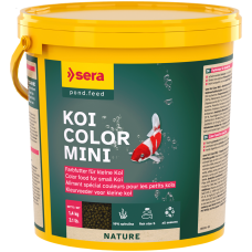 Barība dīķa zivīm : Sera KOI Color Mini, 3800ml (930g)