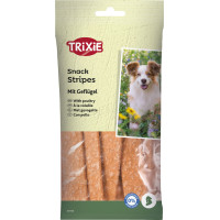 Gardums suniem : Trixie Stripes with poultry, 10 gab/100g