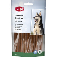 Gardums suņiem : Trixie Dentros with poultry, 7gab/180g.