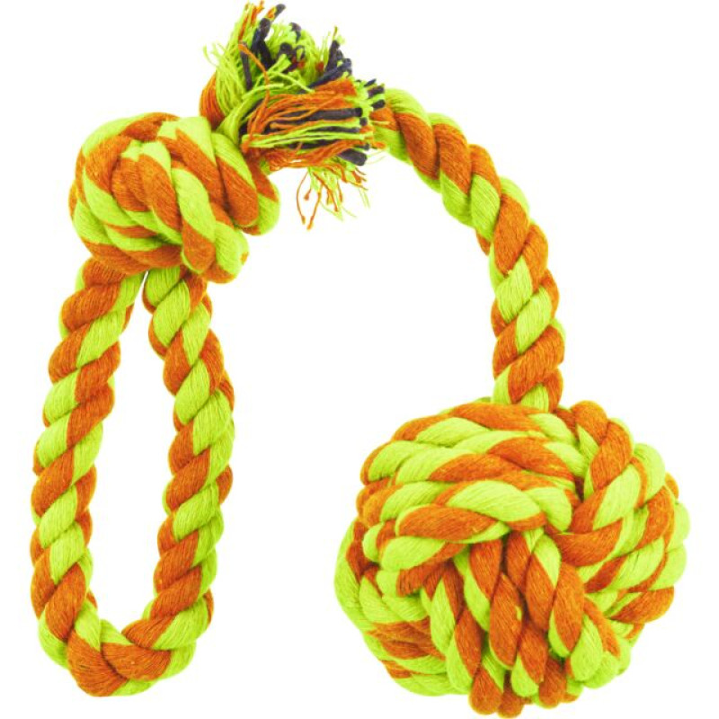 Rotaļlieta suņiem : Trixie Playing Rod with Woven in Ball, 5.5cm/30cm