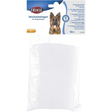 Ieliktnīši : Trixie Pads for belly band for male dogs, XL, 10 gab.