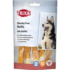 Gardums suņiem : Trixie Denta Fun chewing sticks, buffalo, 12cm, 5gab/70g