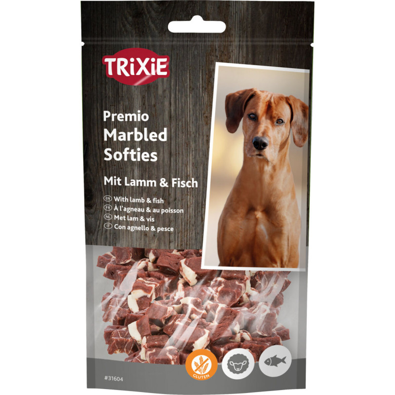 Gardums suņiem - Trixie Marbled Softies with lamb and fish 100g