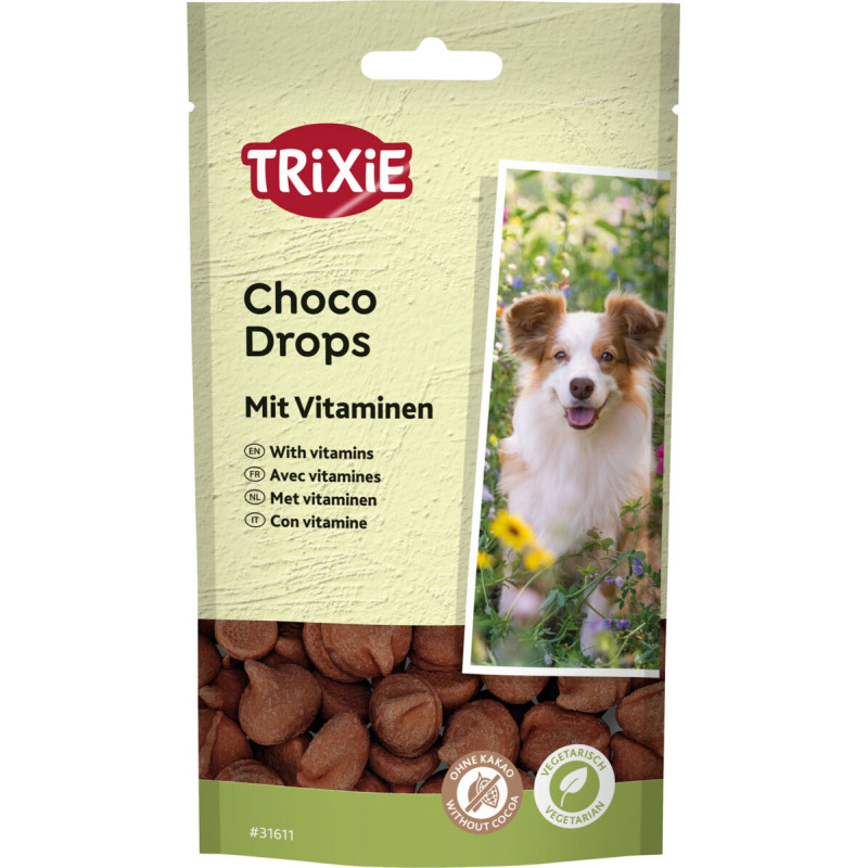 Gardums suņiem : Trixie Chocolate Drops, 75g