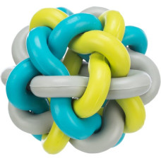 Rotaļlieta suņiem : Trixie Knotted ball, natural rubber, ø 7 cm