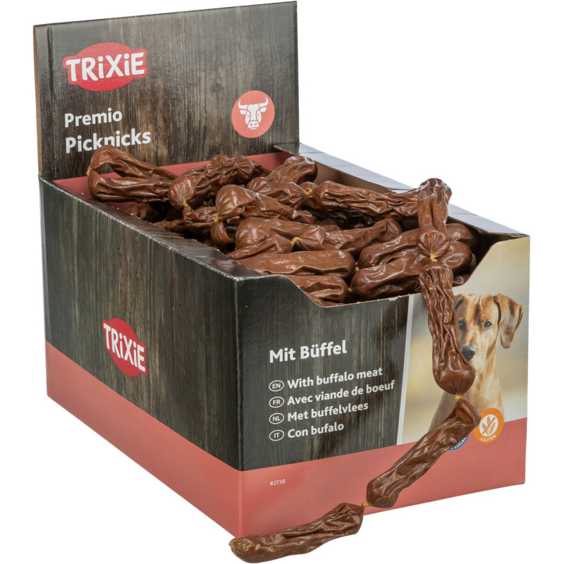Gardums suņiem : Trixie Snack Picknicks Buffalo 8g*200gab
