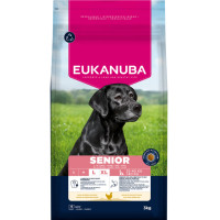 Sausa barība suņiem - Eukanuba Senior Large Breed Chicken, 15 kg