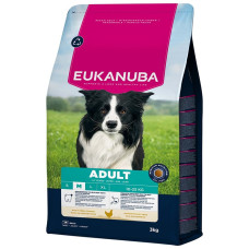 Sausa barība suņiem - Eukanuba Adult Medium Chicken, 3 kg