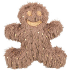 Rotaļlieta kaķiem - Trixie Xmas gingerbread man, plush, 10.5 cm