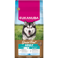Sausa barība suņiem - Eukanuba Adult Large Ocean Fish Grain Free, 12 kg