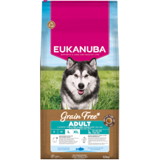 Sausa barība suņiem - Eukanuba Adult Large Ocean Fish Grain Free, 12 kg