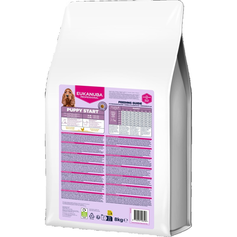 Сухой корм для щенков - EUKANUBA Puppy Start for Puppies of all breeds - Breeder bag 8 kg
