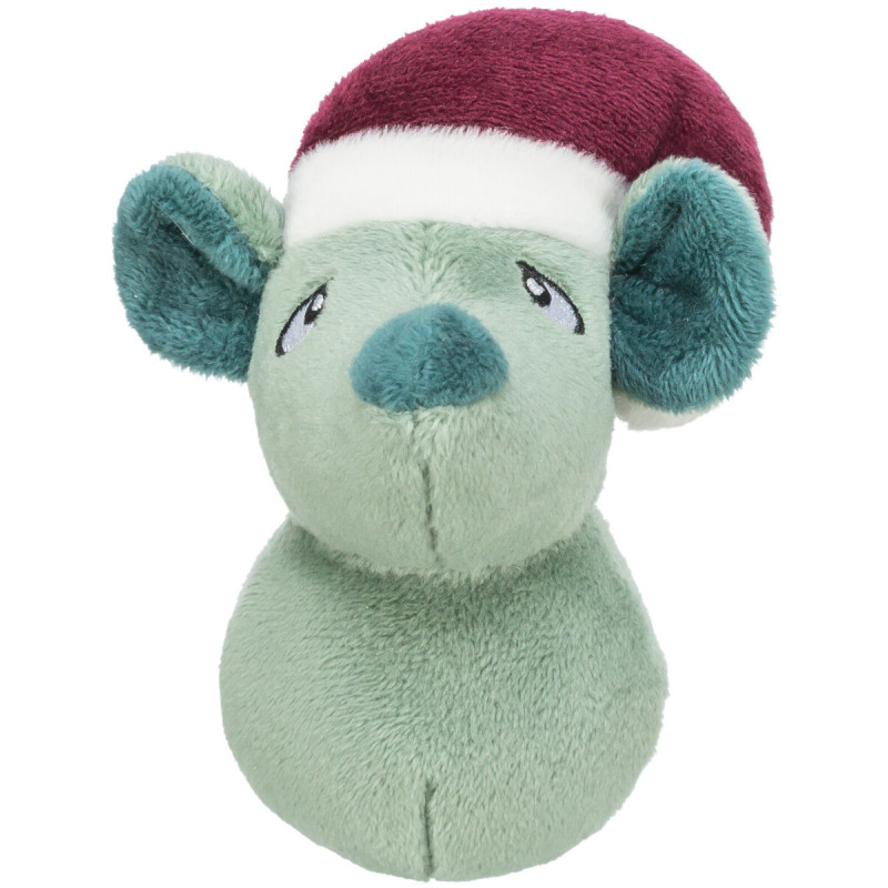 Игрушка для кошек - Trixie Xmas mouse, plush, catnip, 11 cm