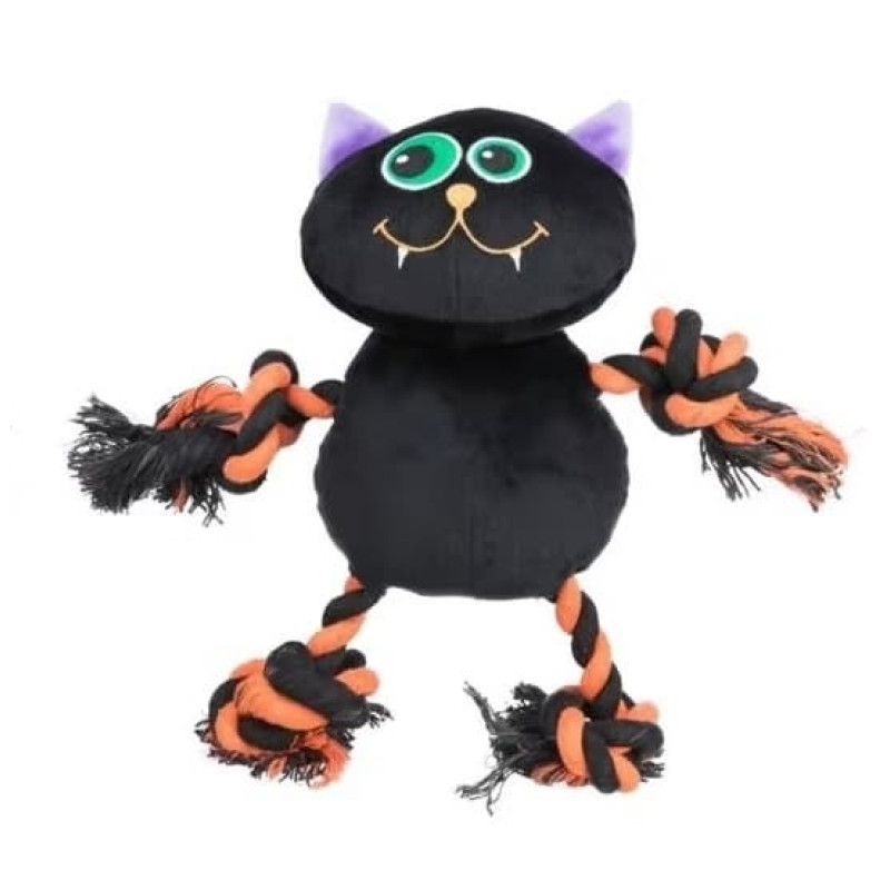 Plīša rotaļlieta suņiem : Trixie Halloween, plush/rope/32cm/1gab
