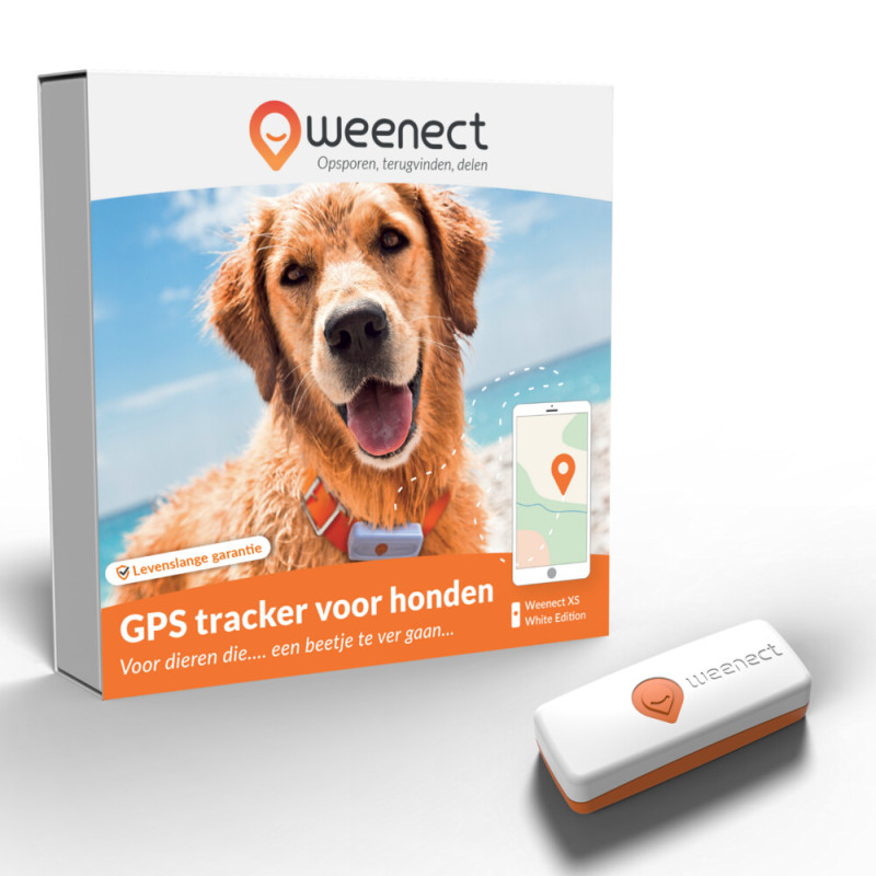 Мини GPS-трекер для маленьких собак - Weenect Dog XS White (без ошейника)