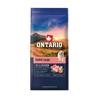 Barība suņiem – Ontario Senior Large, Chicken and Sweet Potatoes, 12 kg
