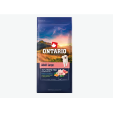 Barība suņiem – Ontario Adult Large, Fish and Brown Rice, 12 kg