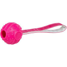 Rotaļlieta suņiem - Trixie Soft & Strong ball on strap, TPR, 29 cm