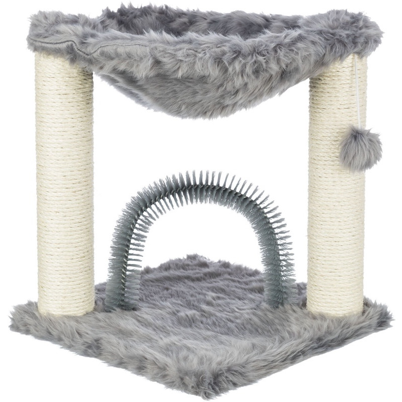Mājiņa kaķiem - Trixie Baza cat tree with brush, 50 cm