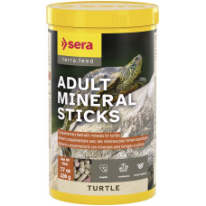 Pilnvērtīga barība ūdens bruņurupučiem - Sera Turtle Adult Mineral Sticks, 1000ml, 220g
