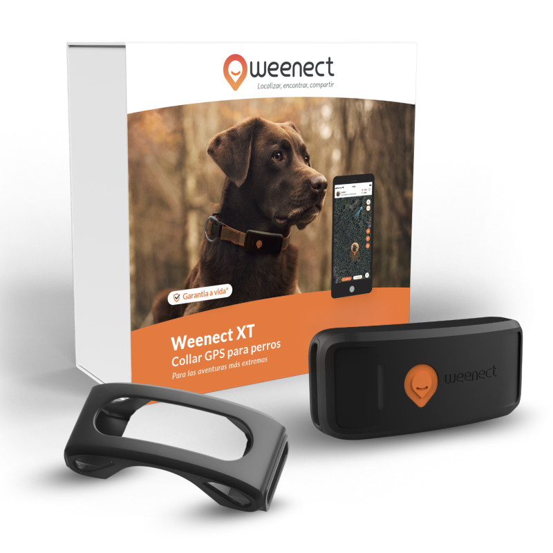 Мини GPS-трекер для больших собак - Weenect Dog XT Black (без ошейника)