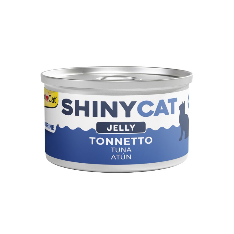 Konservēta barība kaķiem  - Gimborn SHINYCAT JELLY TUNA 70g