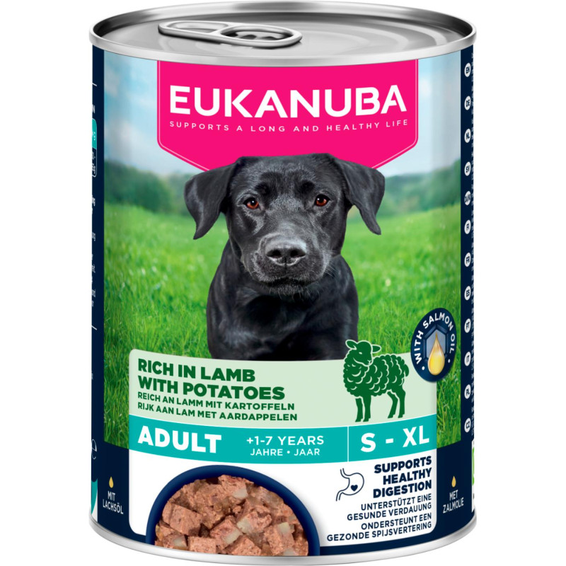 Konservi suņiem - Eukanuba CAN LC AD AB LMB&POT 400G