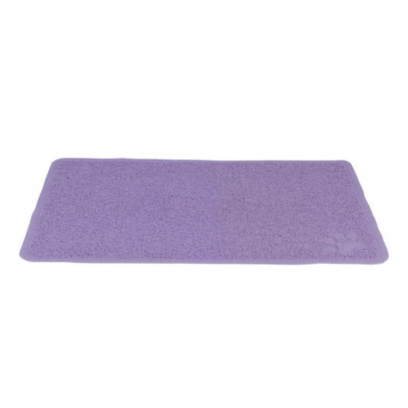 Kaķu tualetes paklājs - Trixie Cat litter tray mat, PVC, 40 × 60 cm purple