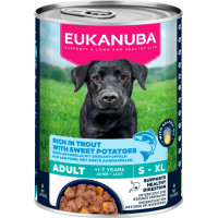 Konservi suņiem - Eukanuba CAN LC AD AB TRUT&SWPT 400G