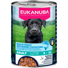 Konservi suņiem - Eukanuba CAN LC AD AB TRUT&SWPT 400G