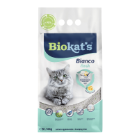 Smiltis kaķu tualetei - Biokats Bianco Fresh, 5 kg