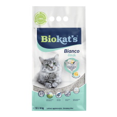 Smiltis kaķu tualetei - Biokats Bianco Fresh, 5 kg