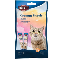 Gardumi kaķiem : Trixie Creamy Snack with shrimp, 5×14g
