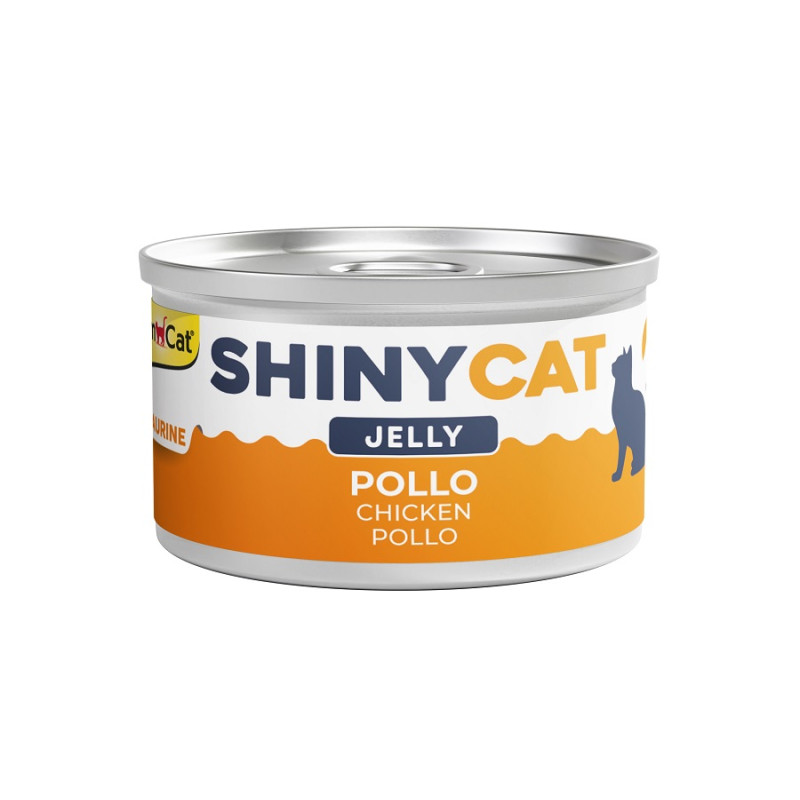 Konservēta barība kaķiem  - Gimborn SHINYCAT JELLY CHICKEN 70g