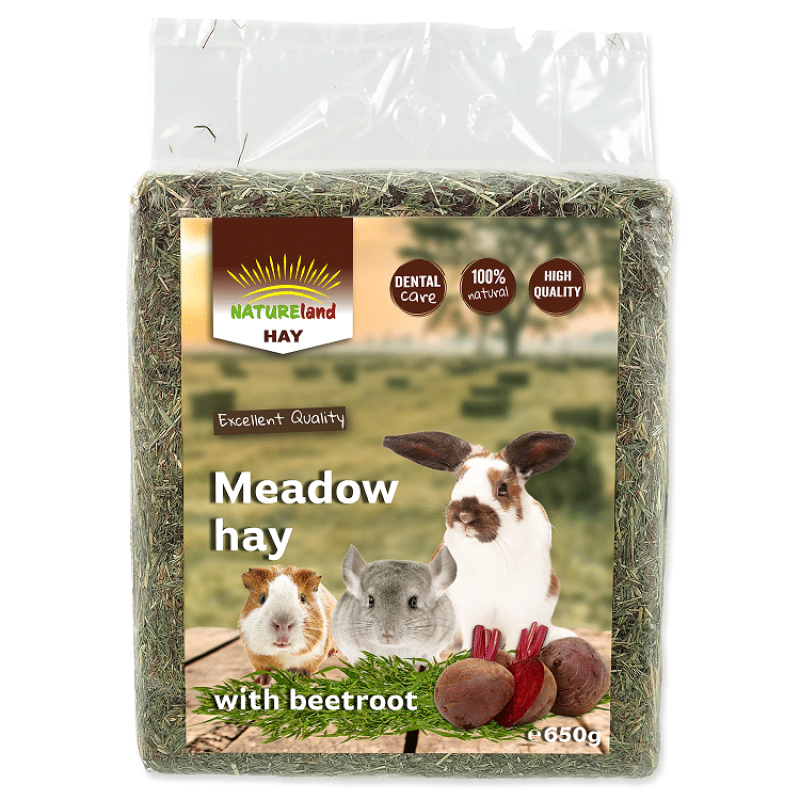 Placek WC Nature Land Meadow hay with red beets, 650g