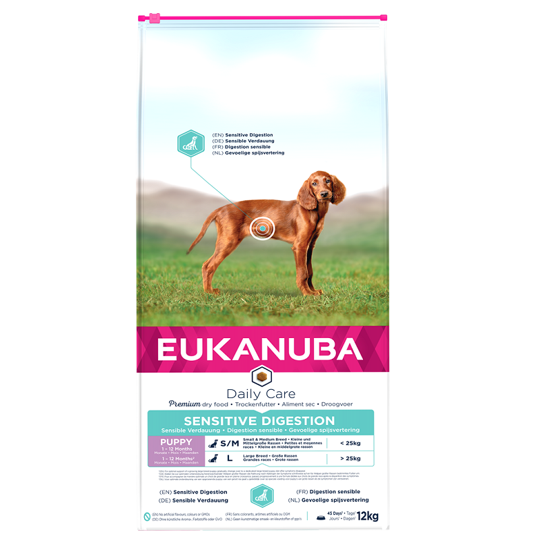 EUK PUP ALL Sensitive Digestion 12KG