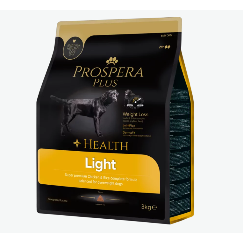 Diētiskā barība suņiem – Prospera Plus Light, 3 kg