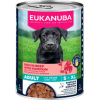 Konservi suņiem - Eukanuba CAN LC AD AB BEEF&PUMP 400G