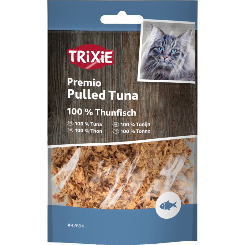 Gardumi kaķiem - Trixie Premio Pulled Tuna, 30 g