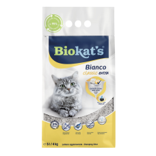 Smiltis kaķu tualetēm - Biokats Bianco Extra 5 L