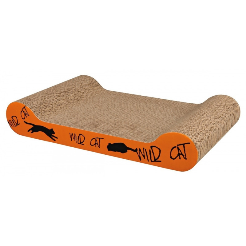 Nagu asināmais : Trixie Wild Cat scratching cardboard, 41 × 7 × 24 cm, orange