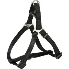 Krūšu siksna - Trixie Premium One Touch harness, M: 50–65 cm/20 mm, black