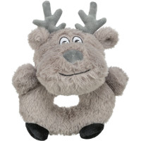 Plīša rotaļlieta - Trixie Xmas reindeer, plush, 24 cm