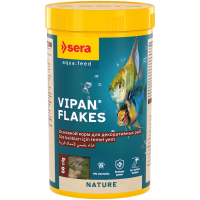 Pārslveidīga barība dekoratīvajām zivīm - Sera Vipan Flakes 250ml (60g)