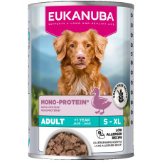 Kонсервы для собак - EUKANUBA Special Care wet food for adult dogs, Mono-Protein Duck 400G