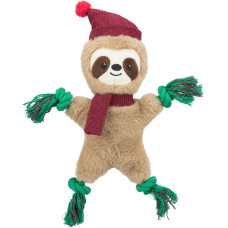 Ziemassvētku rotaļlieta - Trixie Xmas sloth, plush/rope, 30 cm