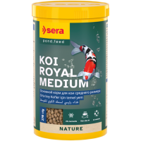 Barība dīķa zivīm - Sera KOI Royal Medium, 1000ml (270g)