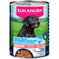 Konservi suņiem - Eukanuba CAN LC SR AB TRUT&SWPT 400G