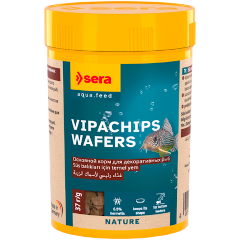 Barība zivīm - Sera Vipachips Wafers 100 ml (37g)