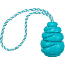Rotaļlieta suņiem - Trixie Super Strong jumper, with rope, TPR, 35 cm/6.2 cm